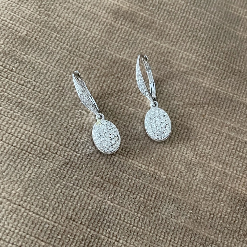 Swarovski crystal drop earrings
